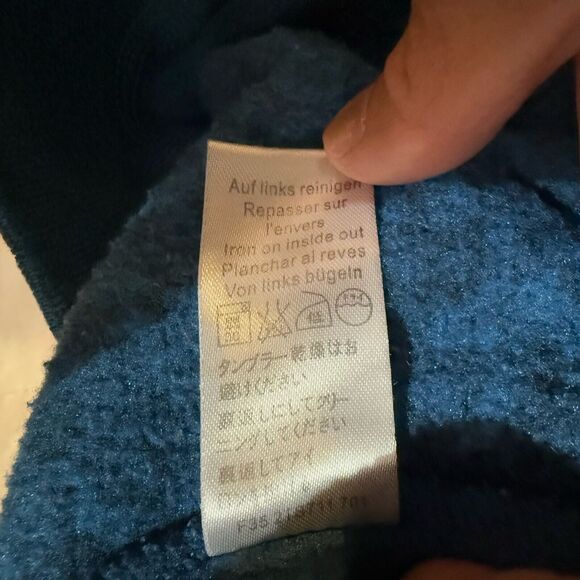 Kenzo Paris Sweater Womens Blue Tiger Jungle Crewneck Sweatshirt Sz S - Picture 5 of 16